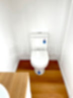 main bathroom view inside the 20ft studio Palms container home by flexicube new zealand