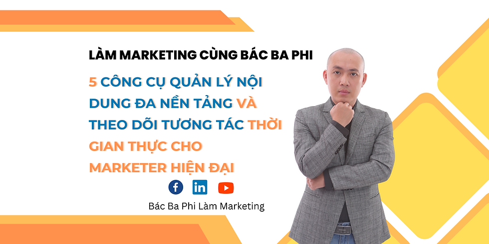 5 Công Cụ Quản Lý Nội Dung Đa Nền Tảng và Theo Dõi Tương Tác Thời Gian Thực Cho Marketer Hiện Đại