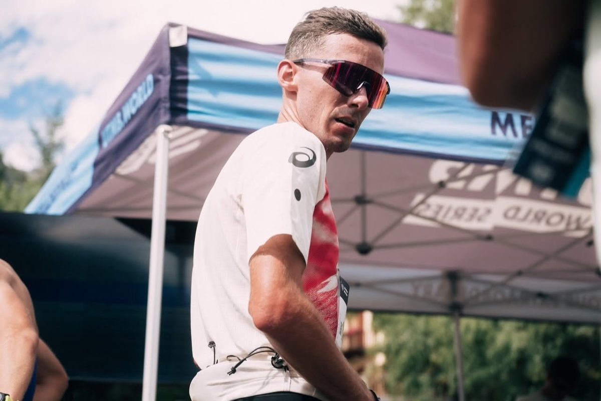 Quentin Meyleu avant une course