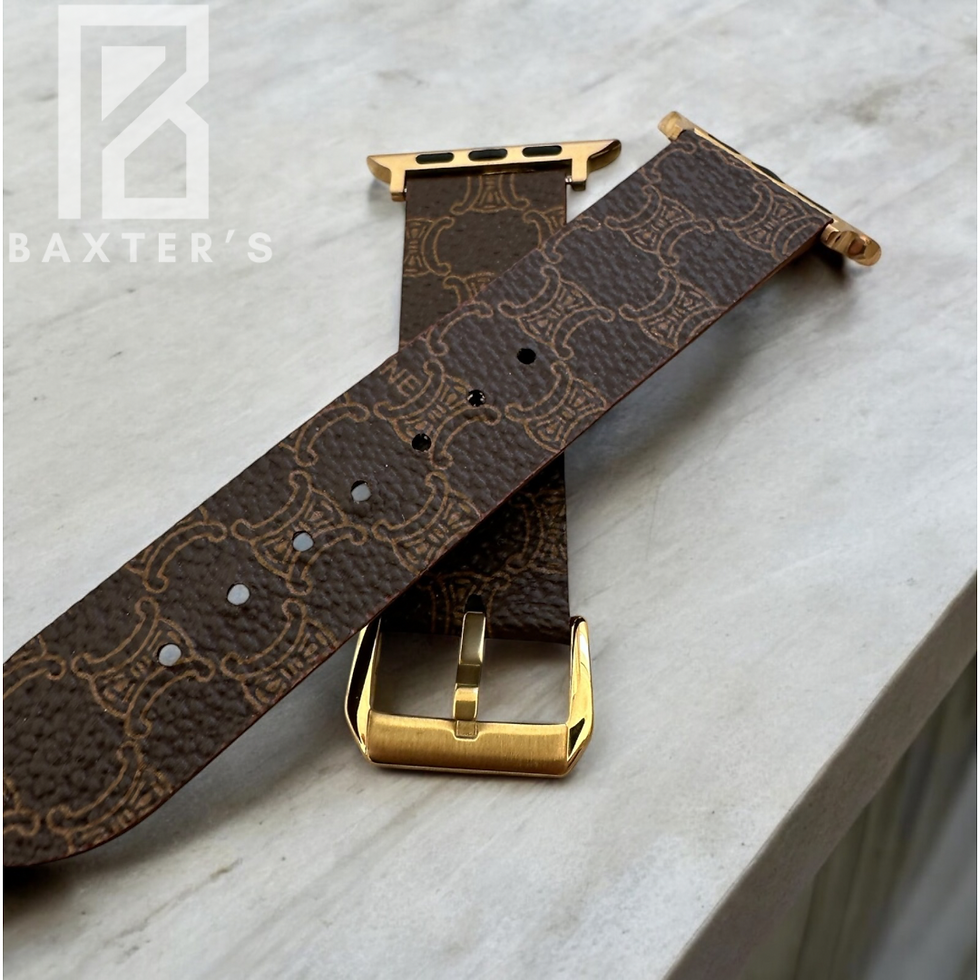 Thumbnail: Genuine Repurposed Celine Apple Watch Strap