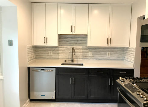 High quality kitchen remodels, beautiful kitchen remodels, kitchen remodels after, cabinets, faucet, backsplash, countertop