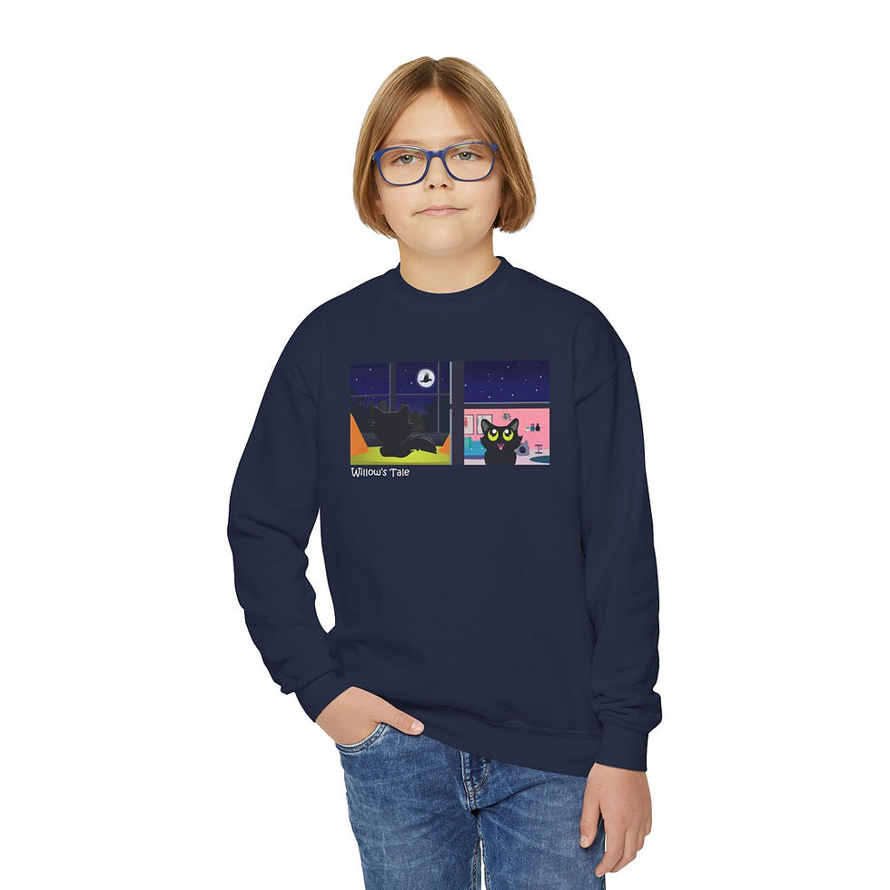 Миниатюра: Youth Sweatshirt - Wondrous Willow 