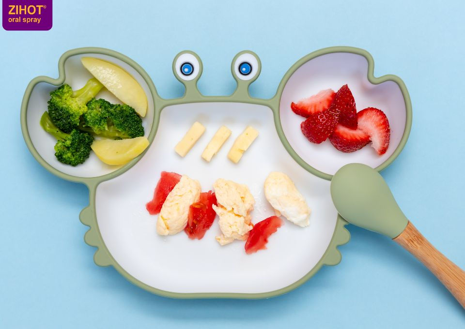 Nên thay đổi thực đơn đa dạng giúp kích thích trẻ ăn ngon và đủ dinh dưỡng