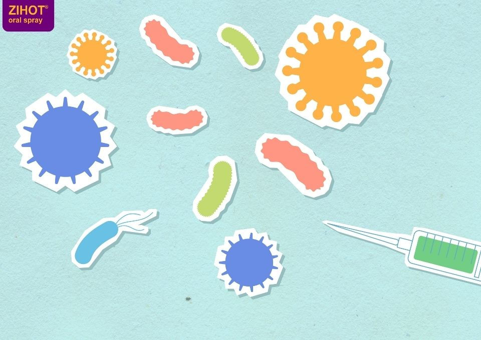 Trẻ nhiễm vi khuẩn như E.coli, Salmonella... gây tiêu chảy, nôn ói