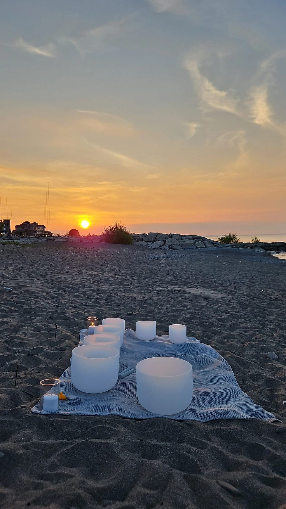 Golden Hour: Beach Yoga + Sound Bath