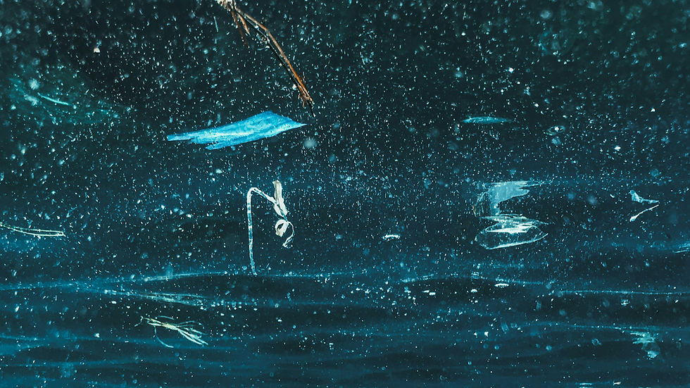 Abstract dark teal surface with white scratches, specks, and streaks, like worn paint or underwater light, moody and textured