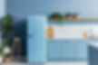 Cuisine toute bleue