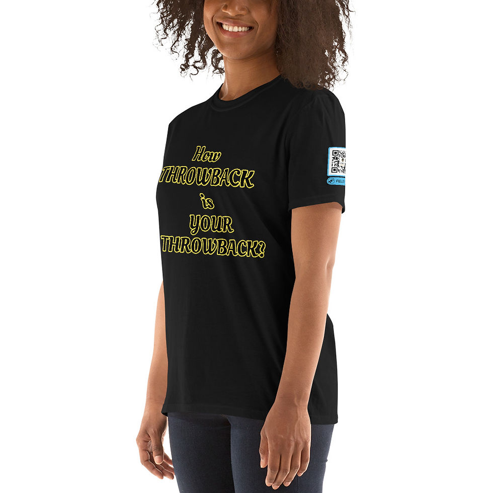 Thumbnail: How Throwback is Your Throwback Short-Sleeve Unisex T-Shirt