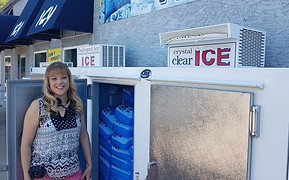 Icy Mountain water Staff