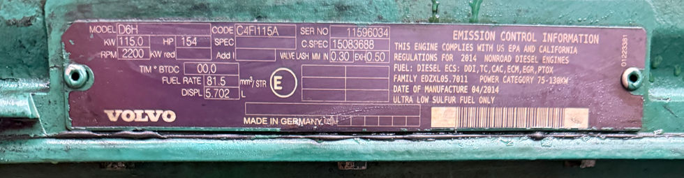 Data Plate