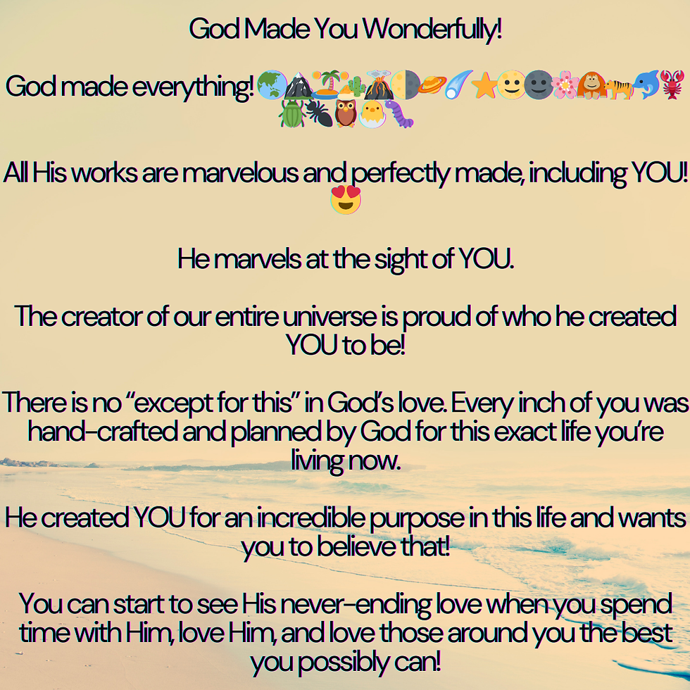 Psalm 139:14 Devotional for Kids 4th-6th Grade