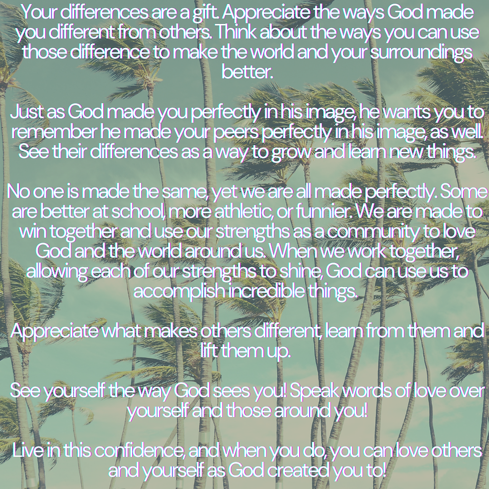 Psalm 139:14 Devotional for Kids 4th-6th Grade