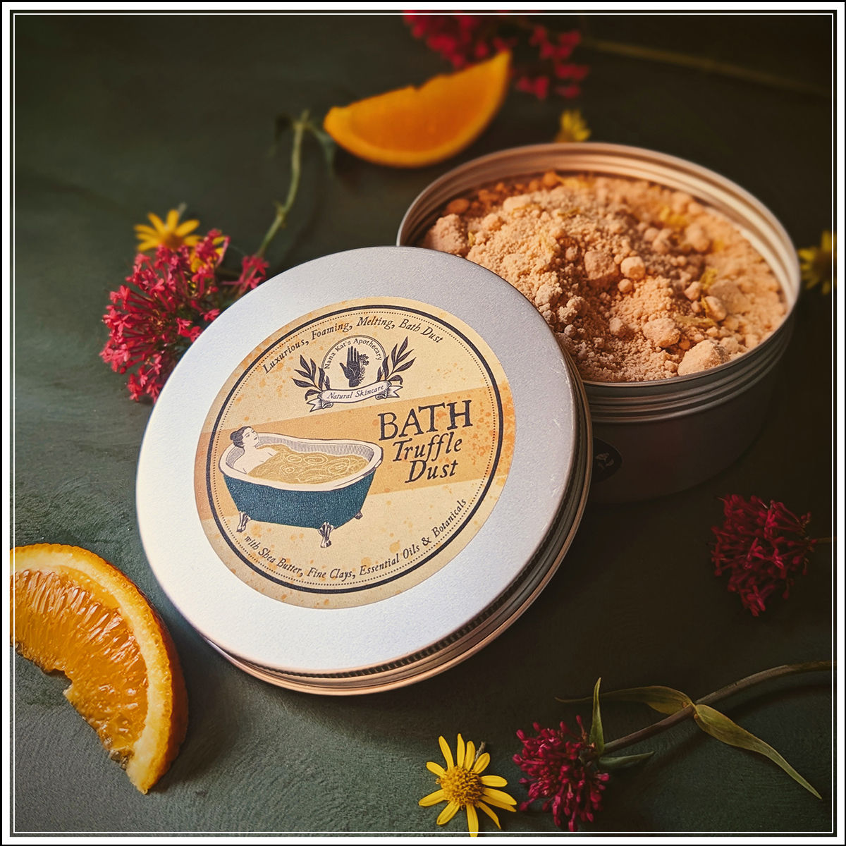 Truffle Bath Dust - Summer 26 - Orange & Patchouli - Limited Edition