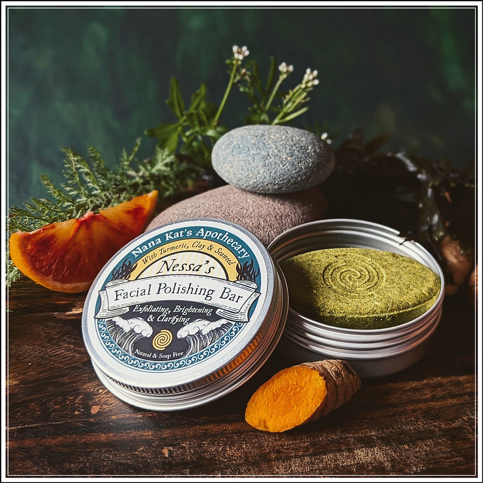 Nessa’s Facial Polishing Bar - Exfoliating, Brightening, Clarifying