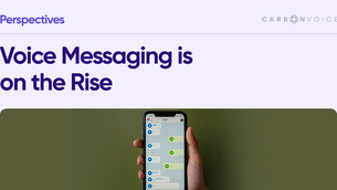 Voice messaging is on the rise
