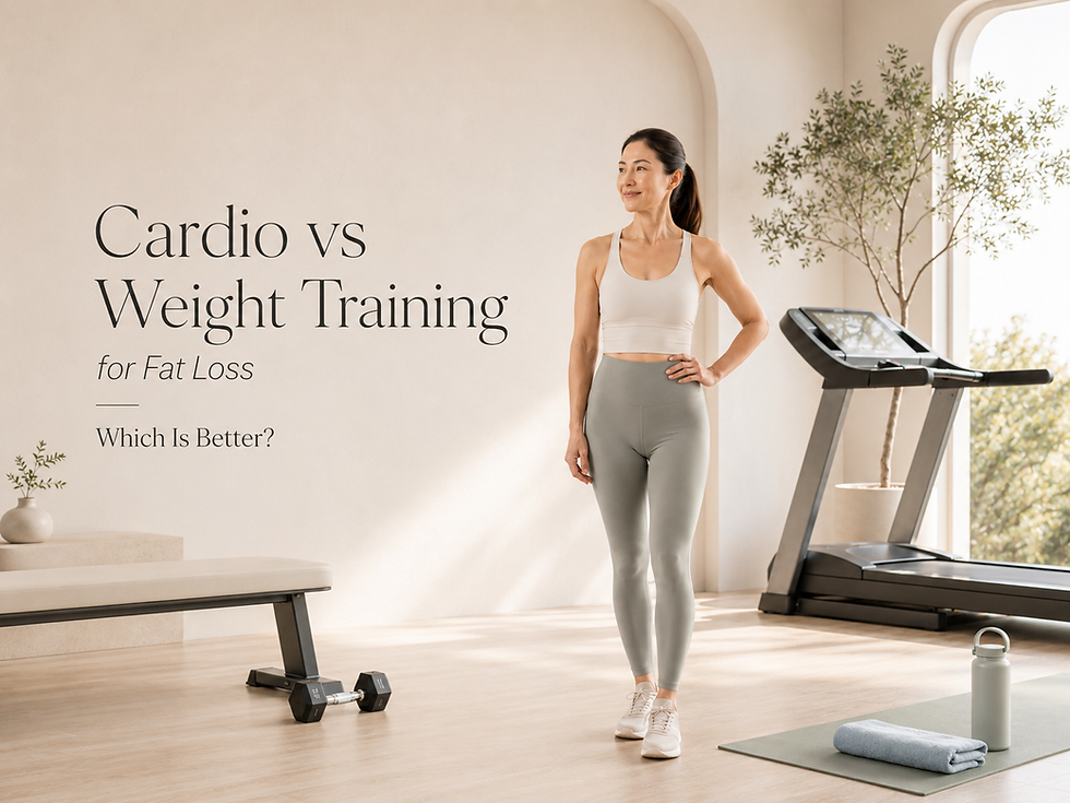 Cardio vs Weight Training for Fat Loss: Which Is Better?