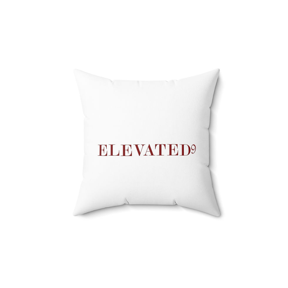 Thumbnail: Elevated9 Spun Polyester Square Pillow: Comfort with Intention