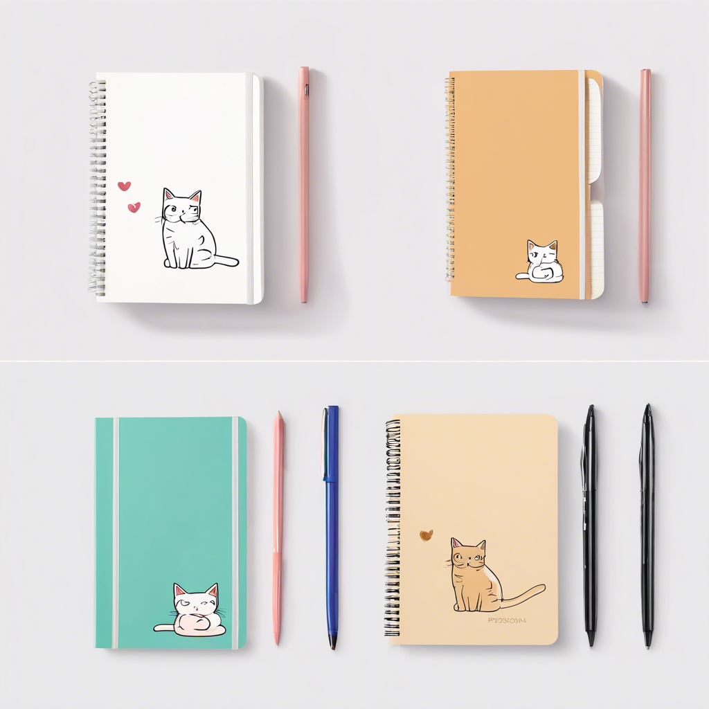 Cat-themed Notebook