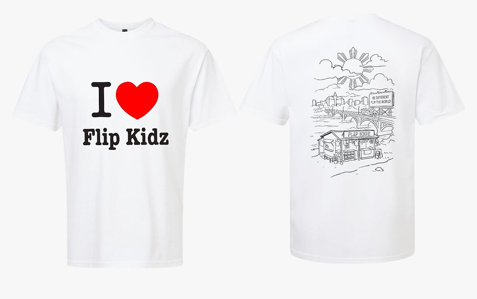 Thumbnail: I Heart Flip Kidz Boxy T shirt