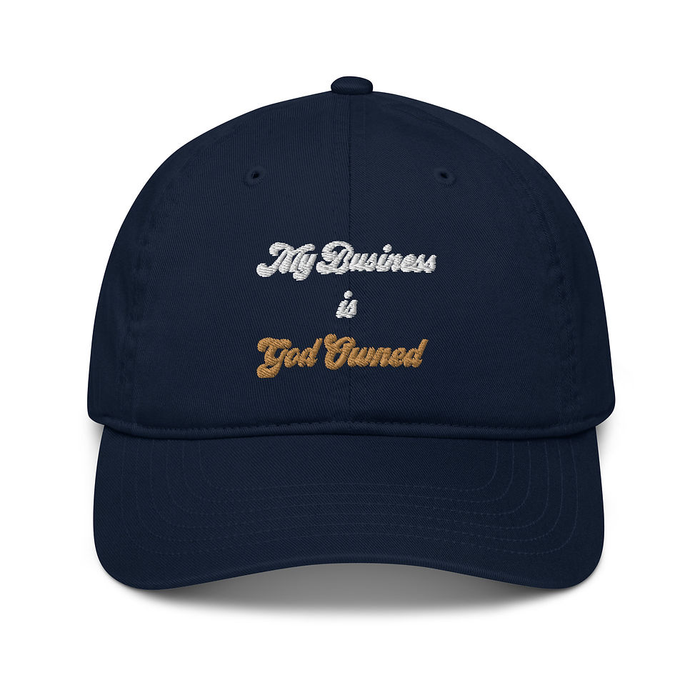 Thumbnail: My Business is God Owned Organic Dad Hat