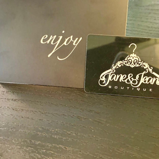 Jane & Jean Fashions Gift Card $25 Starting Bid