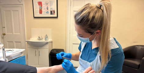 Podiatry treatment at Sidas Clinic