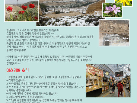 February 2021 Newsletter (Korean & English)