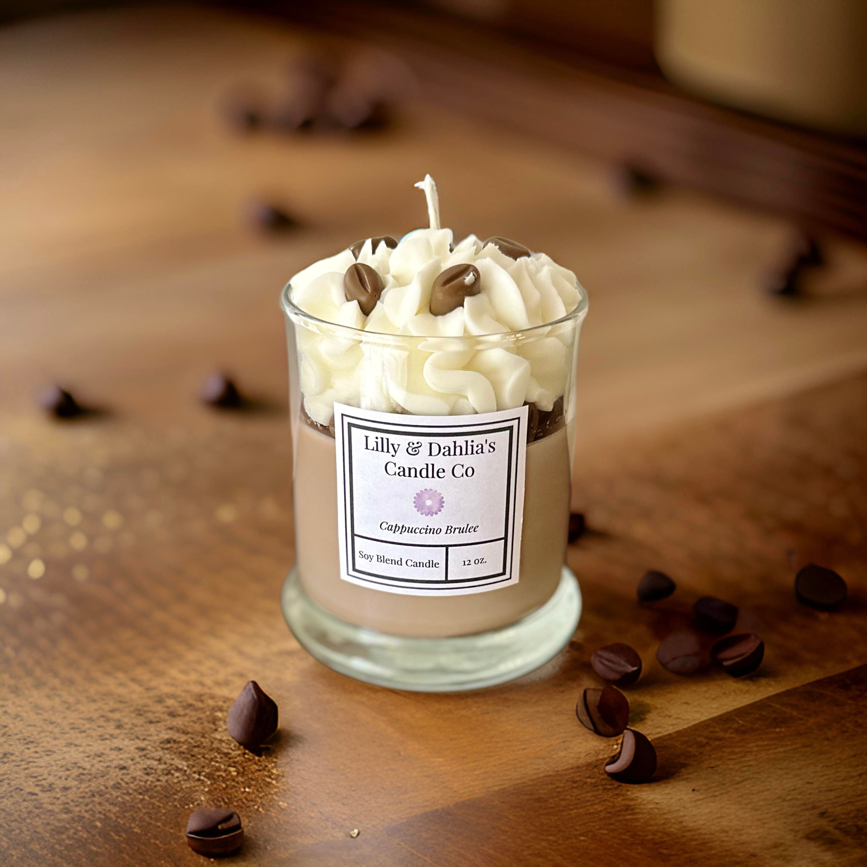 Coffee Bean Dessert Candle