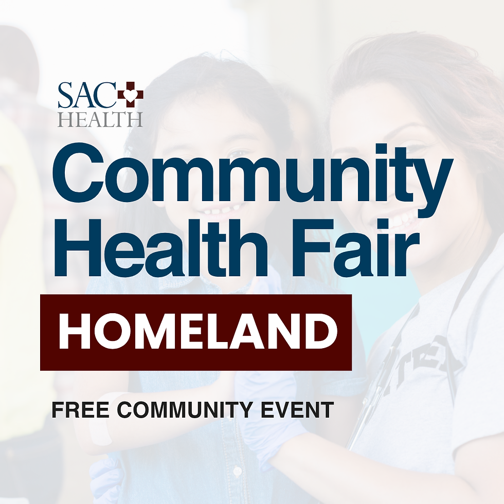 Homeland Community Health Fair