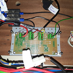 Rückseite Schalttafel