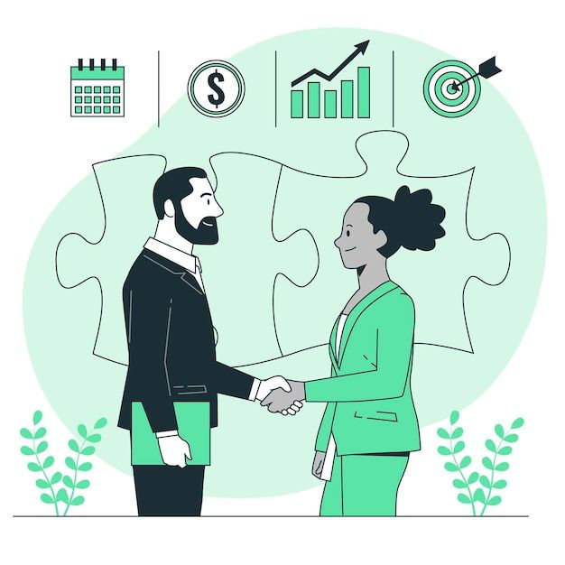 Deals vector illustration