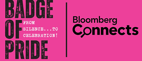 Exhibit and Bloomberg Connects Logos