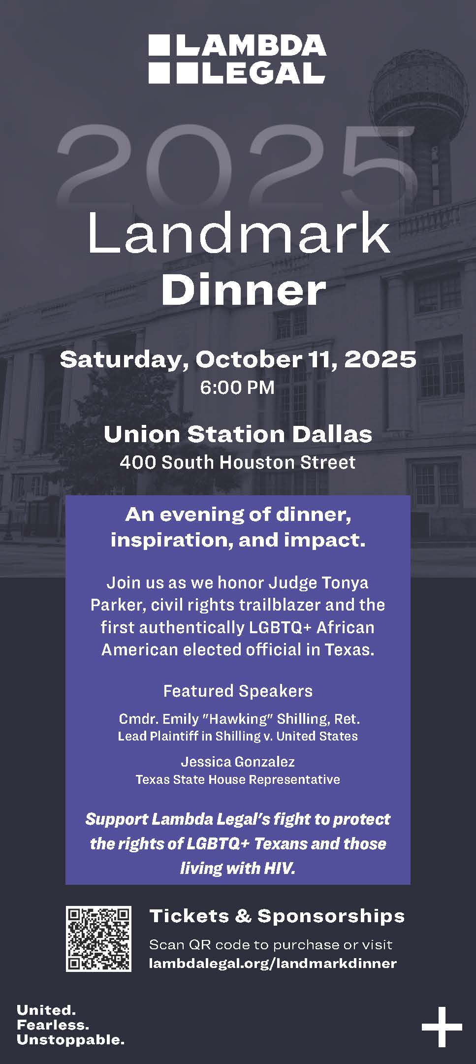 Badge Of Pride Pop-Up Experience at Lambda Legal Landmark Dinner