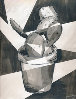 India Ink drawing