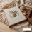 Thumbnail: Embroidered Bunny Cottagecore Nursery Wall Art