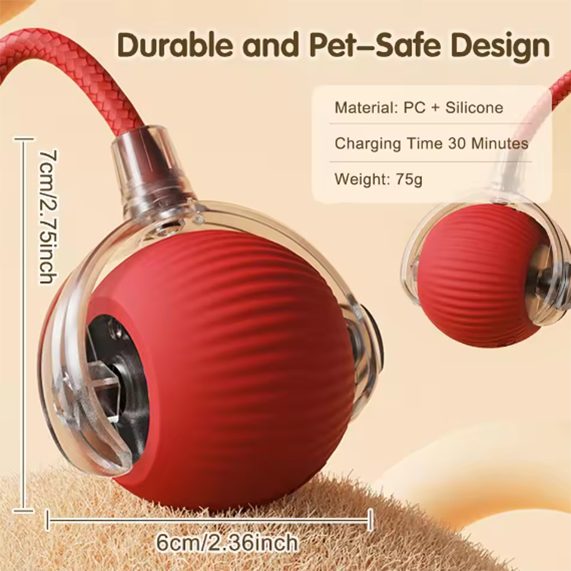Thumbnail: Automatic Interactive Cat Ball Toy — GearsPaws product image 7