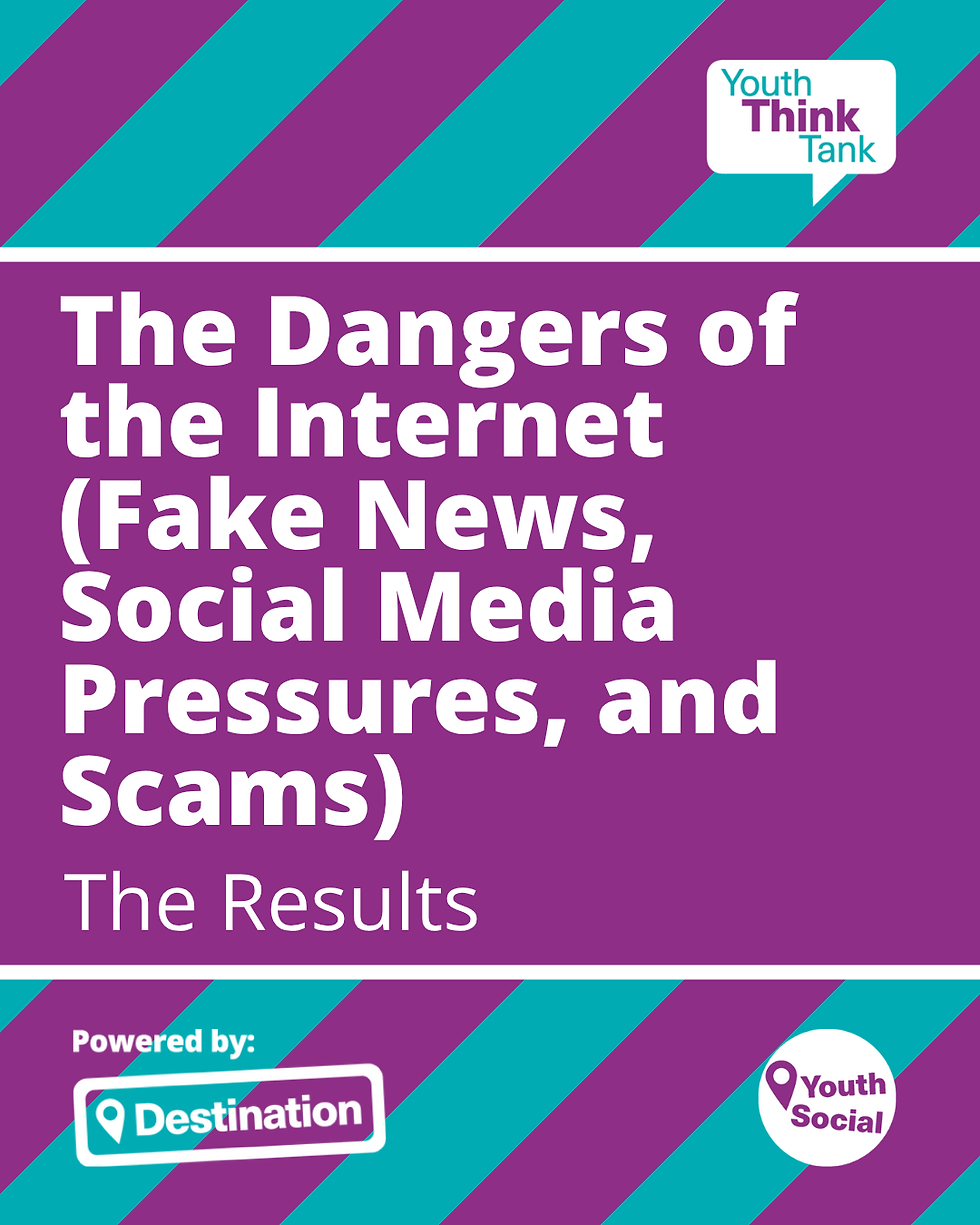 Youth Think Tank: The Dangers of the Internet (Fake News, Social Media Pressures, and Scams).