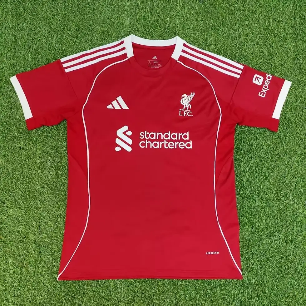 2025/2026 Liverpool Home Soccer Jersey
