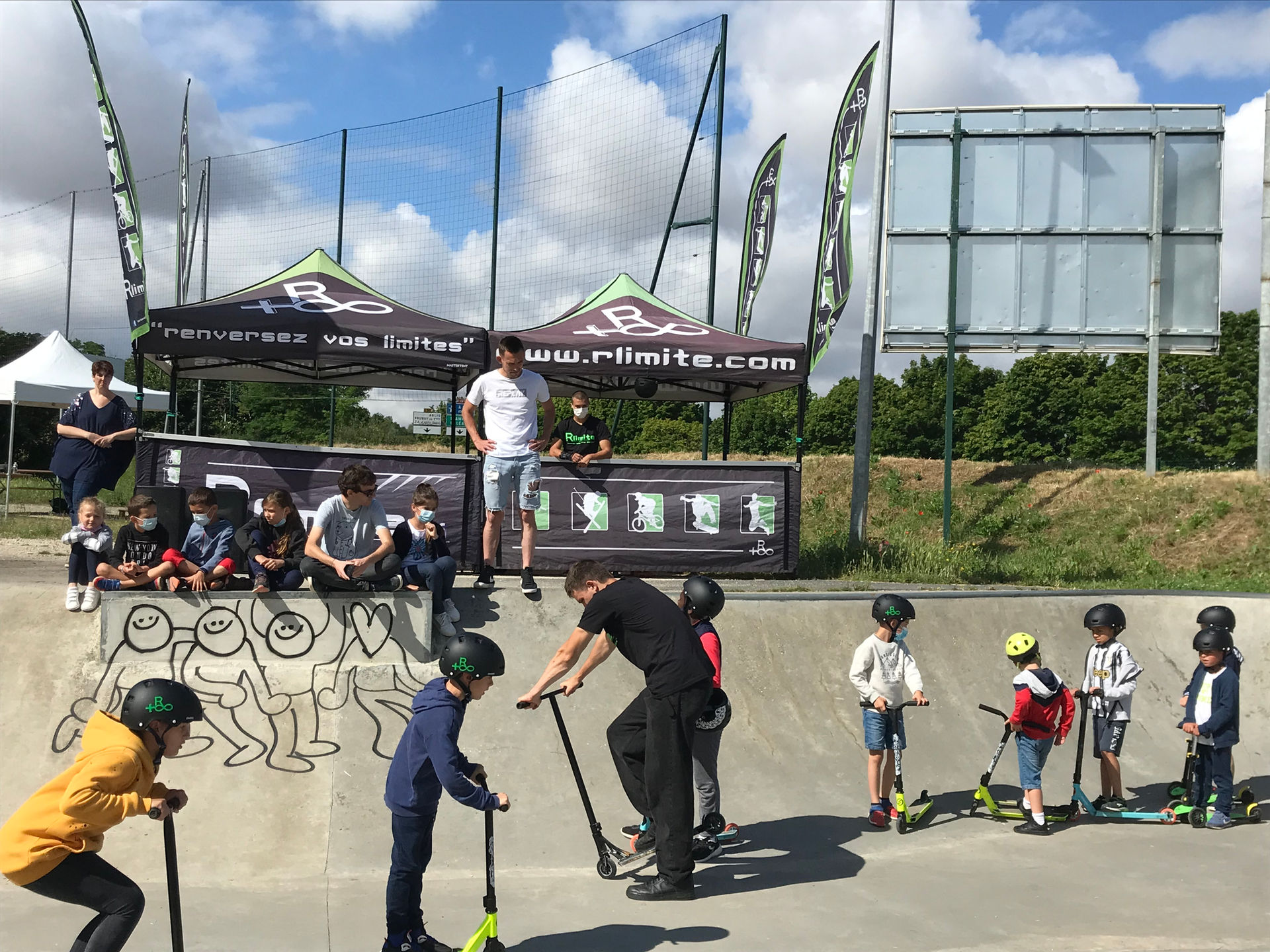 Animation skate park Rlimite.