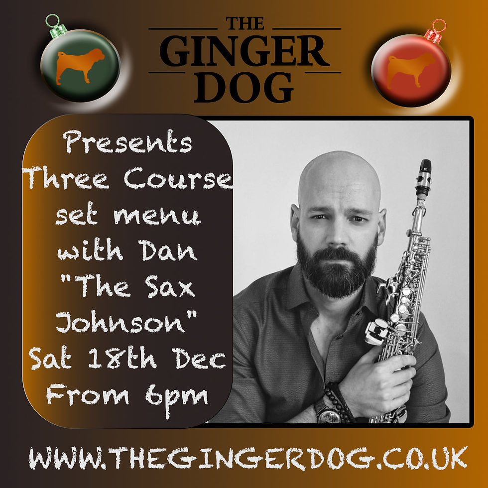 Three Course Meal & Saxophinist