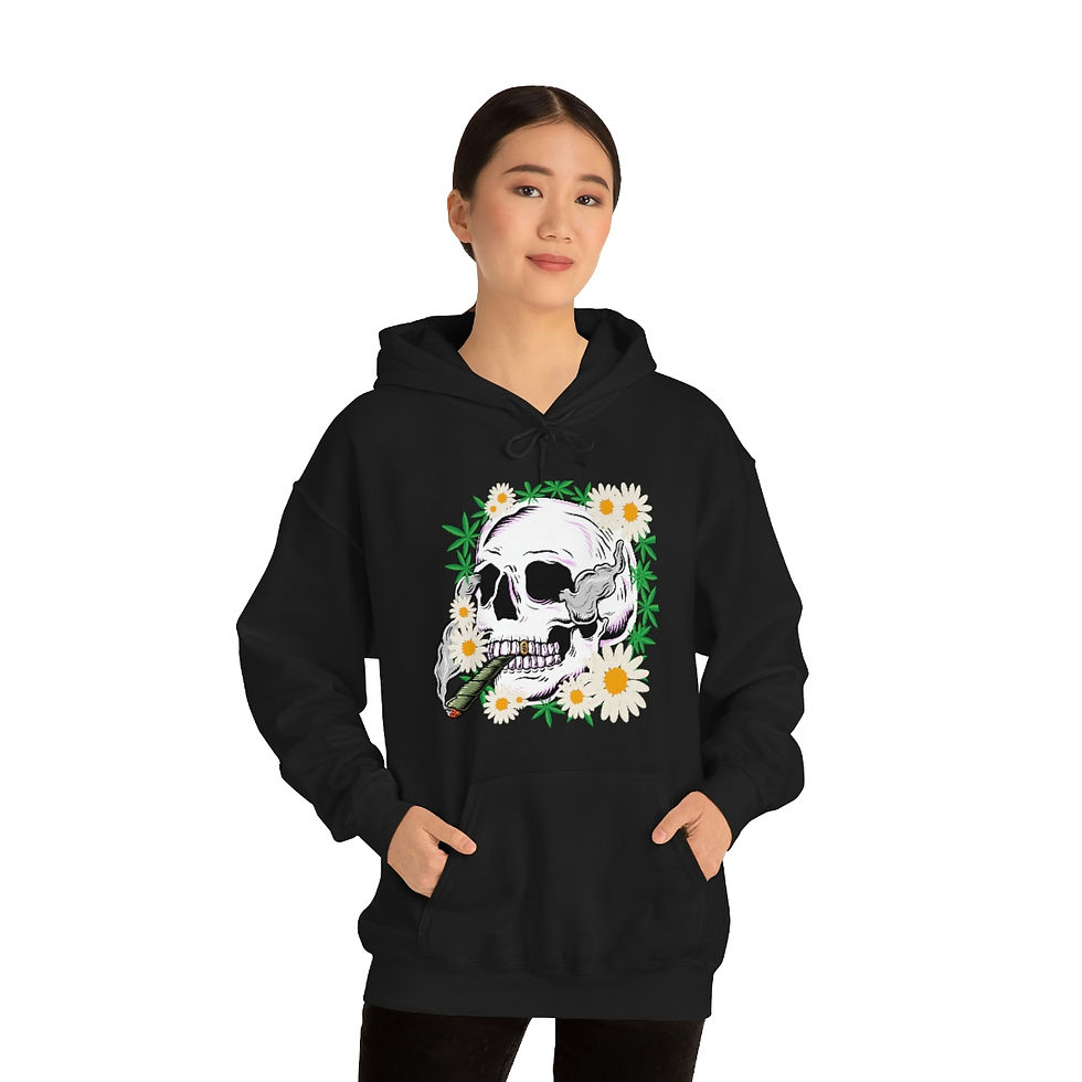 Thumbnail: Blunt head Unisex Heavy Blend™ Hooded Sweatshirt