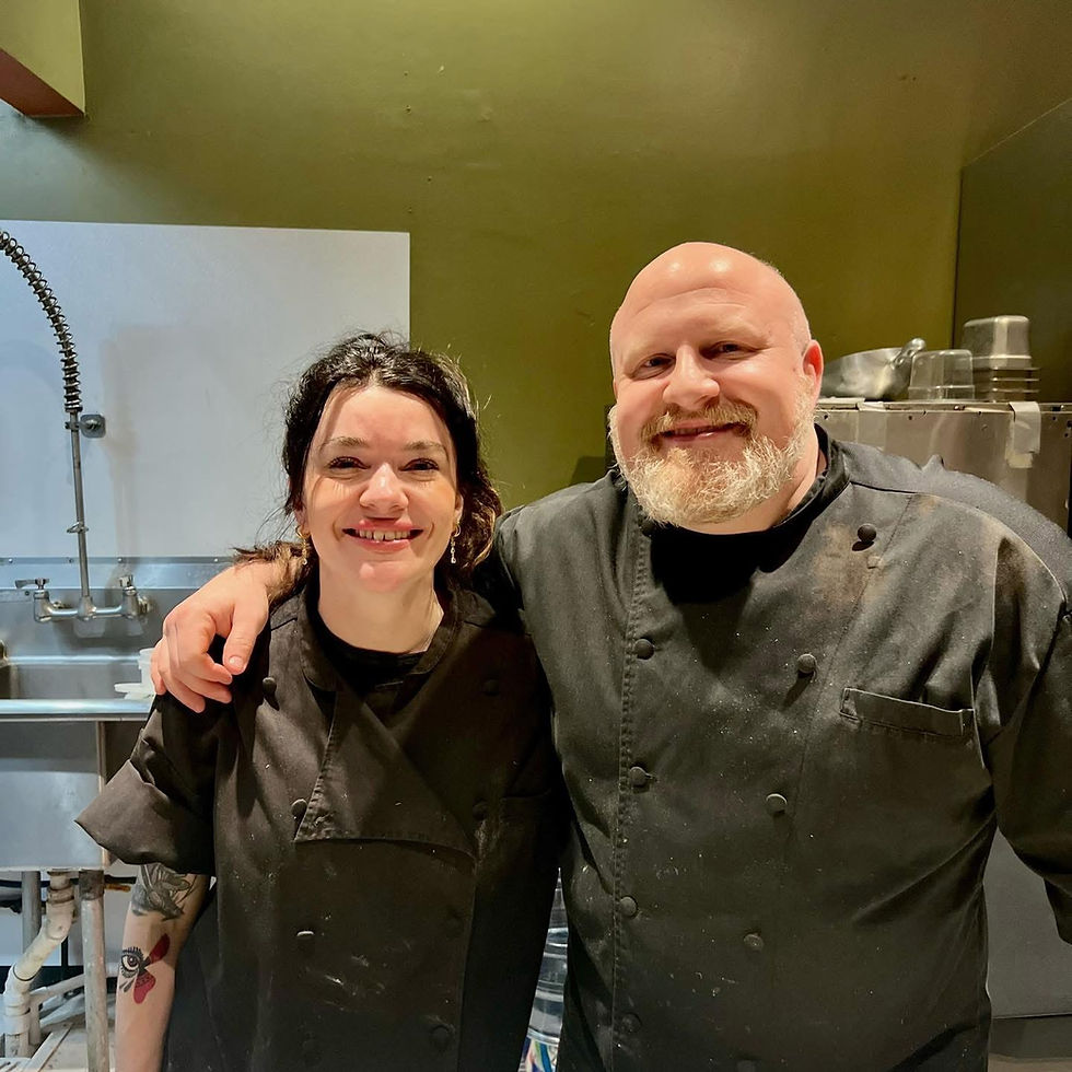 John and Natasha senger Bascule Bridge Grille.JPG