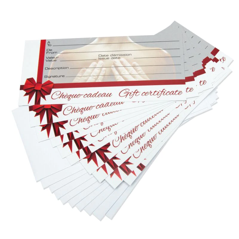 Carte cadeau Mlle Jess Hypnothérapie Ste-Julie