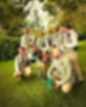 Mrs Durrell with groomsmen.jpg