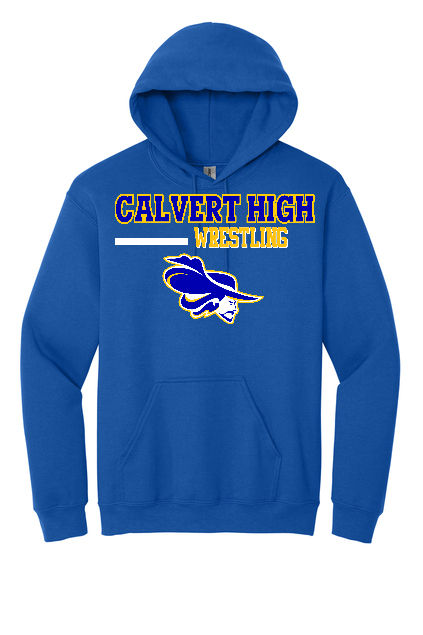 Gildan 18500 Sweatshirt Wrestling Logo