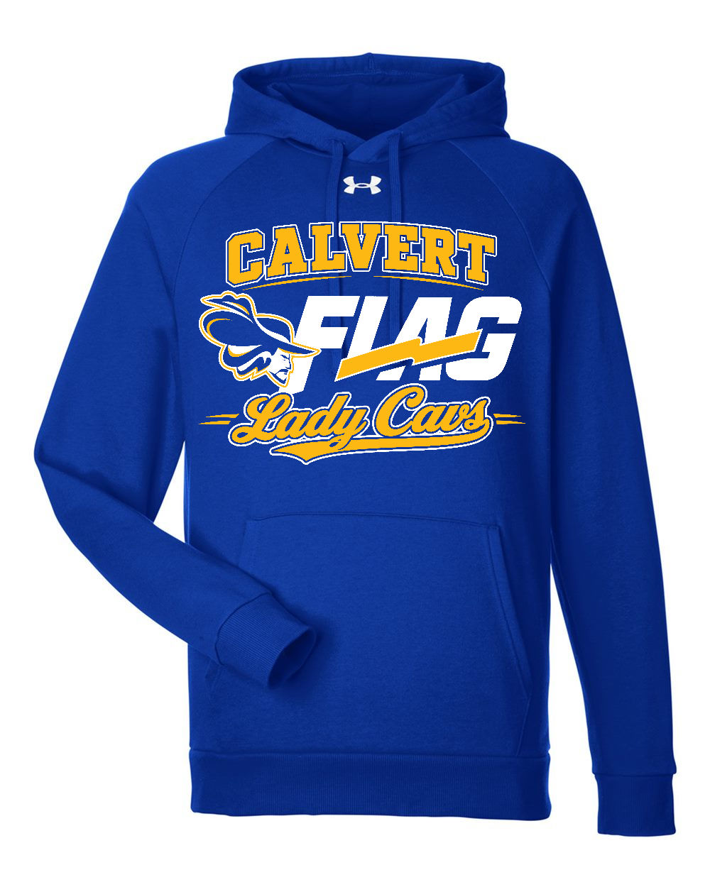 1379757 2nd LOGO UA Men's Rival Fleece Hooded Sweatshirt