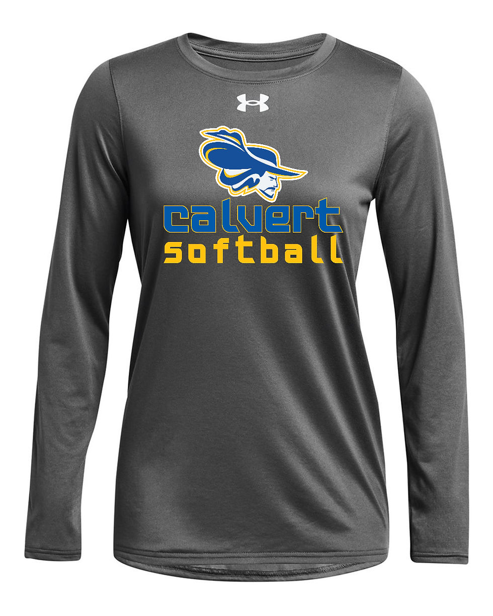 Thumbnail: UA1376852 WOMEN’S TEAM TECH L/S T SHIRT Calvert Softbll