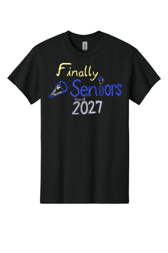 Class of 27  Glow Logo PC54 Port & Co™ Core Cotton Tee