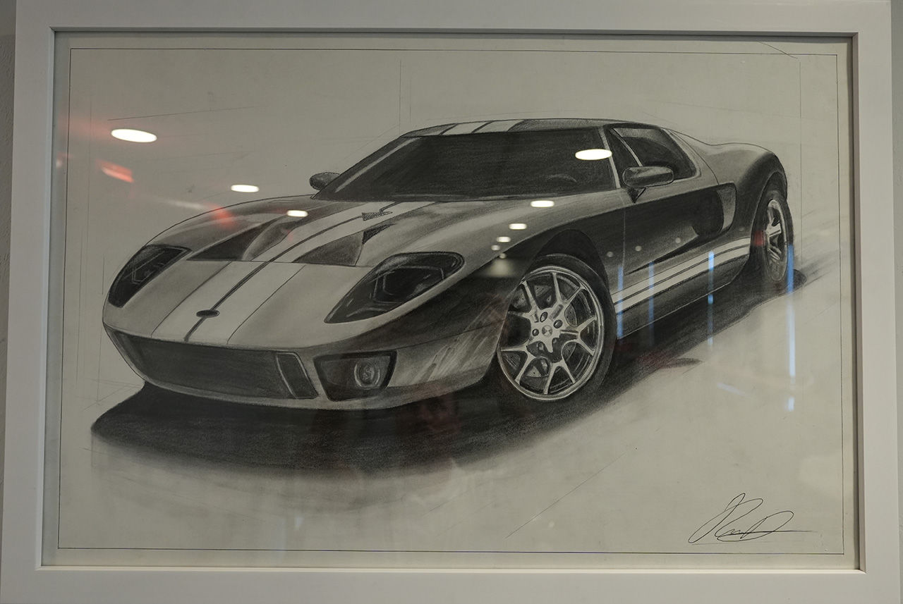 FORD GT WAX PAPER