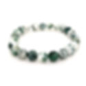 bracelet agate naturelle arbre 8mn